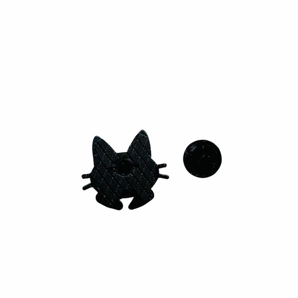 🤩The Legend of LUOXIAOHEI Luo Xiaohei Hei Black Cat Metal Brooch Cat Enamel Pin - Picture 5 of 6